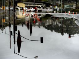 Las fuertes lluvias obligaron a cerrar varias rutas y lanzar advertencias por crecientes y cortes de energía. AP / M. Valley