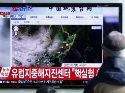 Recientemente, Corea de Norte aseguró haber detonado una bomba nuclear. EFE / ARCHIVO