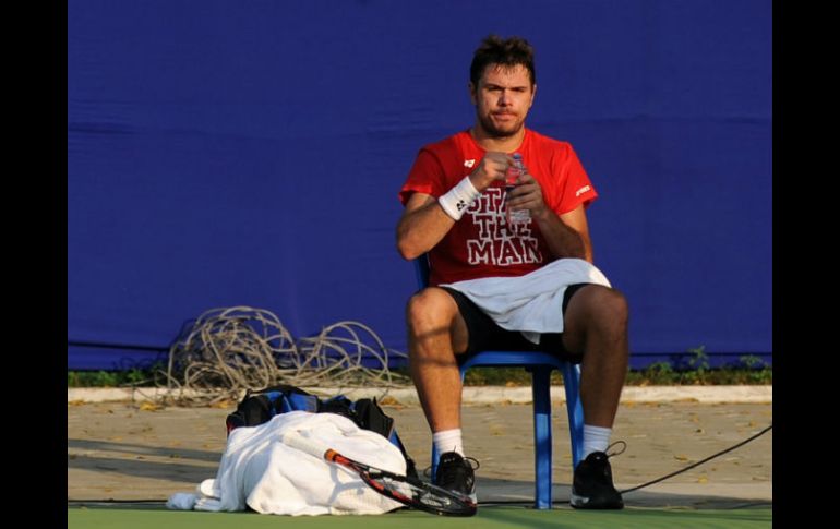 Stan Wawrinka buscará repetir el título en tierra india. AFP /