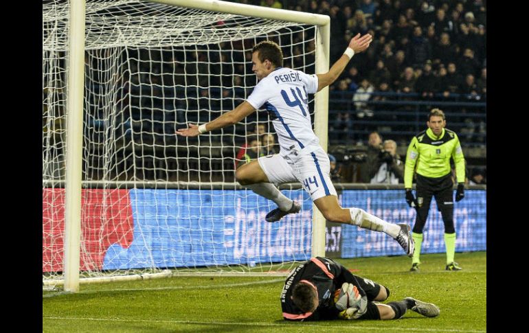 El Inter logra su duodécimo triunfo en la Serie A. AFP / A. Solaro