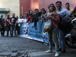 La cantante partió del hotel para brindar un concierto, dejando atrás a los cerca de cincuenta fans presentes. SUN / C. Rogel