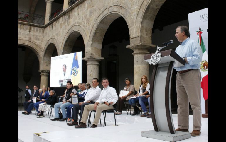 Meade Kuribreña destacó que en materia de pobreza moderada este 2016 podrán obtener resultados positivos. NTX / Especial