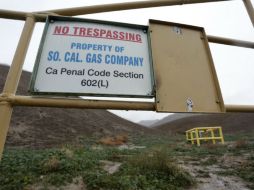 Las autoridades han sido avisadas para garantizar la respuesta al incidente en el suburbio de Porter Ranch. AFP / J. Alcorn