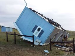 El área de Vernon se ha visto afectada por el fenómeno pues hasta se han generado pequeños tornados. AP / CalFire