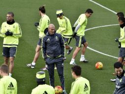 Zinedine Zidane quiere que Cristiano se sienta cómodo. AFP / G. Julien