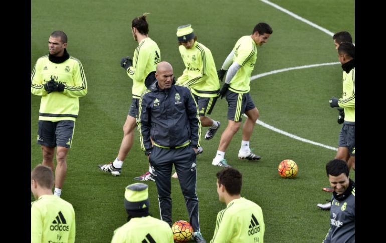 Zinedine Zidane quiere que Cristiano se sienta cómodo. AFP / G. Julien