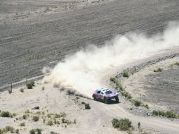 Salado. El francés Stephane Peterhansel ganó la sexta etapa del Rally Dakar. AP /