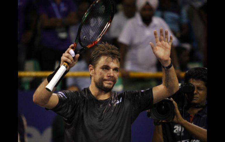 Wawrinka era el favorito para llevarse la victoria. AP / A. Sankar