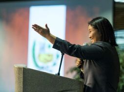 Las encuestas otorgan el primer lugar a Keiko, con un 30 % de las preferencias. TWITTER / @KeikoFujimori