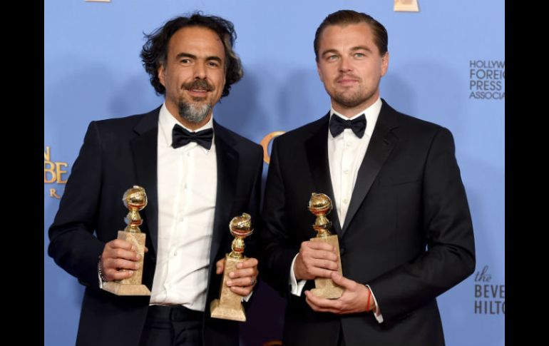 'The Reventant' recibió el galardón a Mejor Película de Drama, Mejor Director, y Mejor Actor de Drama por el trabajo de DiCaprio. AP / J. Strauss/Invision