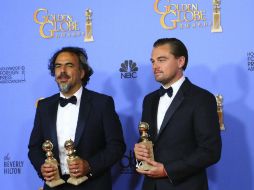 Iñárritu y Di Caprio se coronaron ganadores en la gala de los Globos de Oro, antesala de los Premios Oscar. NTX / R. Lanus