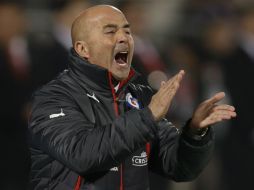 Los problemas de Sampaoli empezaron con la salida del anterior presidente del futbol chileno. AP / ARCHIVO