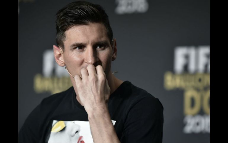 Lionel Messi tuvo un gran año y es favorito a ganar. AFP / F. Coffrini