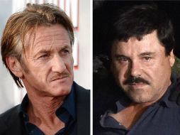 Sean Penn dice que temía que las autoridades lo estaban vigilando cuando viajó a entrevistar al 'Chapo'. AFP / ARCHIVO