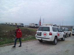 Convoyes pudieron finalmente acceder a Madaya y otras comunidades para llevar medicamentos y comida. NTX / ESPECIAL