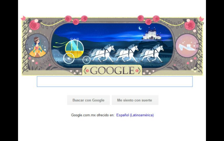 En el 'doodle' del buscador de internet aparecen imágenes de sus obras. ESPECIAL / google.com