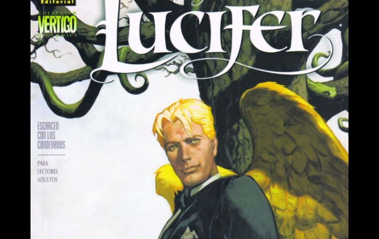 Bowie fue representado como Lucifer en la serie “Sandman”, creada por el aclamado Neil Gaiman. ESPECIAL / DC Cómics