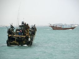 Los navíos se desplazaban por el Golfo Pérsico cuando sufrieron un desperfecto y se desviaron hacia aguas iraníes. EFE / US Navy