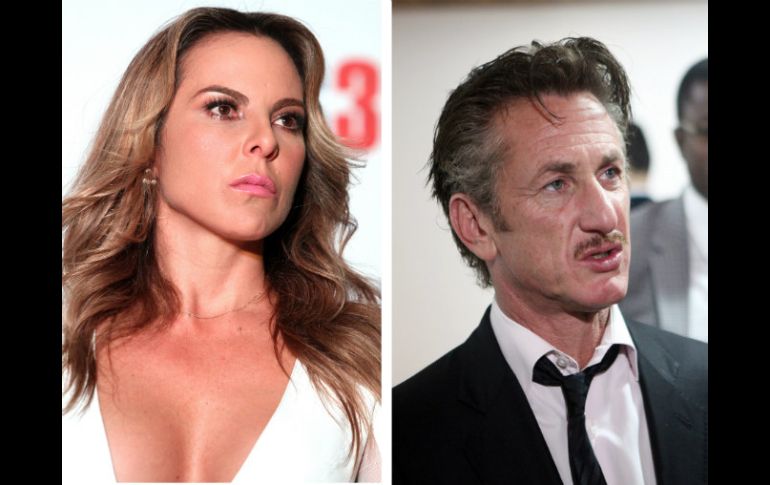 Kate del Castillo y Sean Penn están en el ojo del huracán luego de la aprehensión del capo mexicano. EFE / ARCHIVO