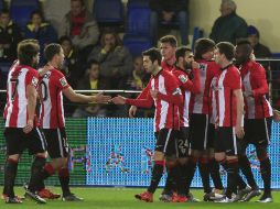 El único gol del partido lo anotó Iñaki Williams. EFE / D. Castelló