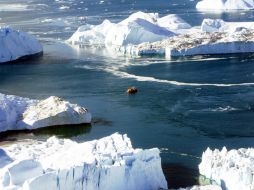 Esa red de cañones conduce probablemente corrientes de agua derretida hasta la costa y por debajo de la capa de hielo. AP / ARCHIVO