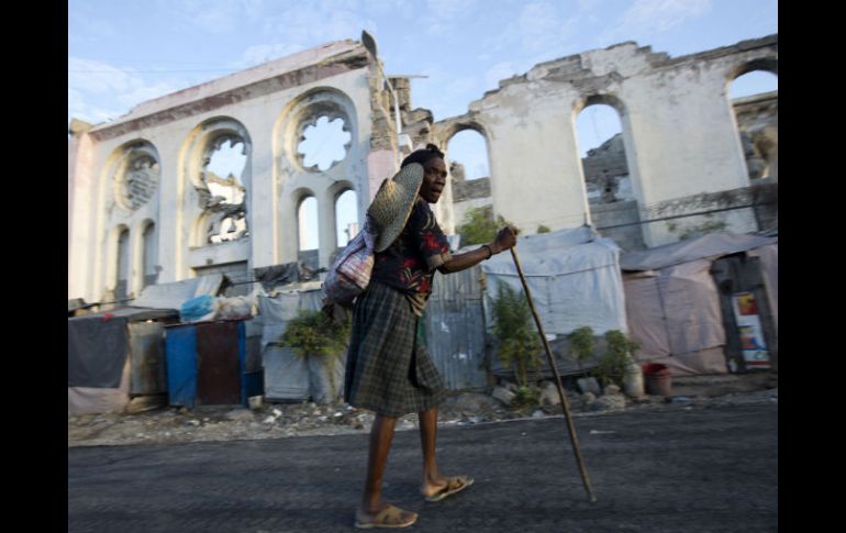 El Programa de Naciones Unidas para el Desarrollo se está concentrando en la ayuda a largo plazo para construir un Haití sólido. AP / D. Nalio Chery