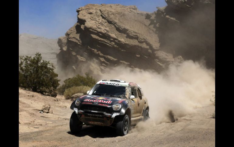 Al-Attiyah fue el ganador en 2015 del Rally Dakar. AP / J. Saenz