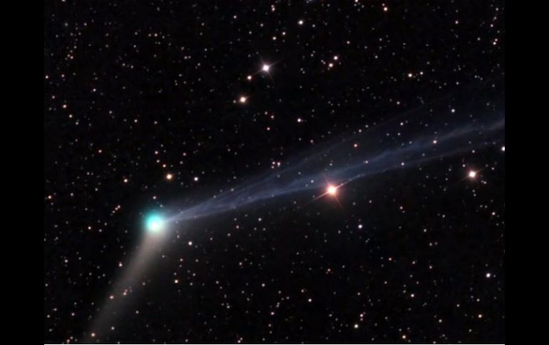 El cometa que se descubrió en 2013 ingresó al sistema solar debido a un empujón gravitatorio. TWITTER / @nasa