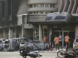 El mexicano logró mantenerse oculto en su habitación mientras los yihadistas atacaban el importante hotel de Uagadugú. AFP / S. Alambah