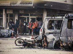 El hotel Splendid de Uagadugú fue tomado durante un ataque terrorista por un comando de Al Qaeda. EFE / W. Elsen