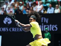 Williams apareció en el Rod Laver Arena tras hacer una pausa durante los tres últimos meses de 2015. EFE / L. Coch