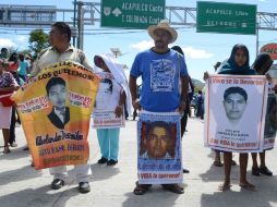 Expondrán sus demandas, piden justicia y la presentación con vida de sus hijos. SUN / ARCHIVO