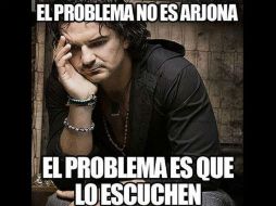 Arjona ha sido causa de burlas en redes sociales por sus polémicas letras. FACEBOOK / ARCHIVO