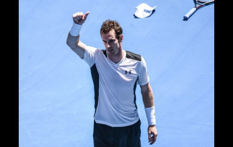 Andy Murray llegó como segundo sembrado del torneo. EFE / F. Singer