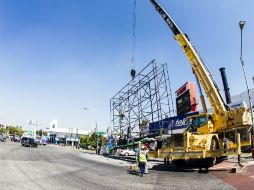 El Ayuntamiento tapatío ha comenzado a retirar varios espectaculares de la ZMG. EL INFORMADOR / ARCHIVO