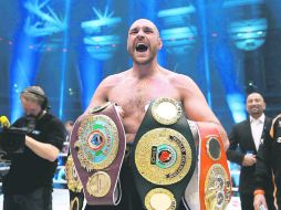 Tyson Fury. Terminó con el reinado de Vladimir Klitschko. ESPECIAL /