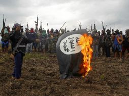 Los ''Defensores Rojos de Dios'' aseguran que no quieren ''morir sin hacer nada'', en referencia a los ataques. AFP / M. Navales