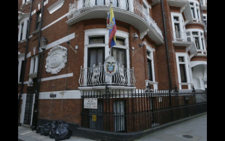 Julian Assange se encuentra asilado en la embajada ecuatoriana de Londres desde el 2012. AP / ARCHIVO