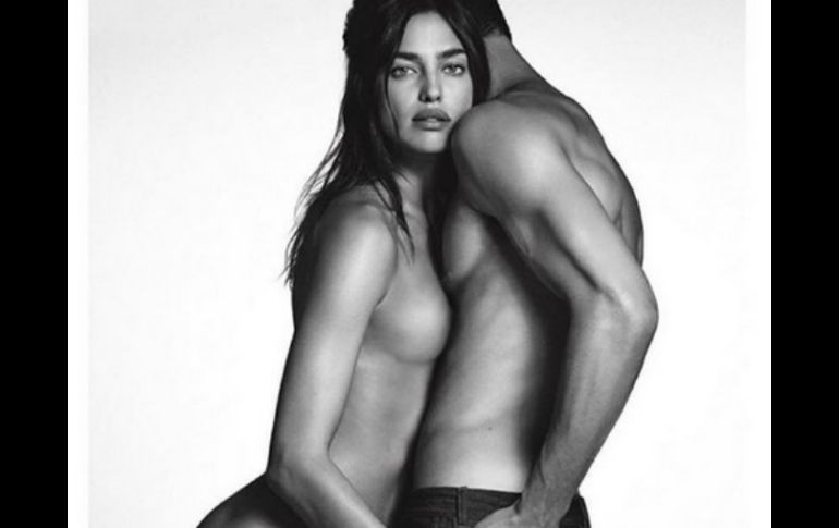 Irina se muestra candente y piel con piel junto al modelo. INSTAGRAM / irinashayk