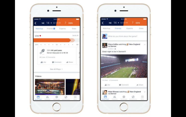Usuarios podrán ver los comentarios de sus amigos sobre los eventos. ESPECIAL / newsroom.fb