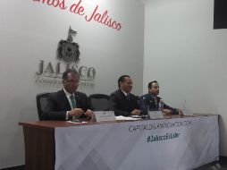 Este jueves el fiscal General, Eduardo Almaguer dio su informe de resultados de 2015. EL INFORMADOR /