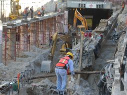 Las obras de ampliación del túnel de avenida Hidalgo presentan un avance superior al 85 por ciento. EL INFORMADOR / ARCHIVO