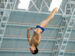 Pacheco ya tiene un boleto para los Juegos Olímpicos en individual del trampolín de tres metros. MEXSPORT / O. Aguilar