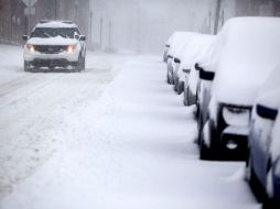 El noreste de Estados Unidos se ve afectado por una fuerte tormenta invernal. AP / B. Green