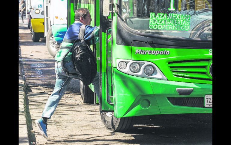 El hecho de subir al camión puede convertirse en una auténtica pesadilla. EL INFORMADOR / A. Camacho