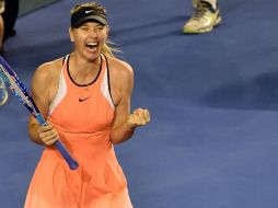 En cuartos de final, 'Masha' se medirá con la ganadora del partido entre Serena Williams. AFP / P. Crock