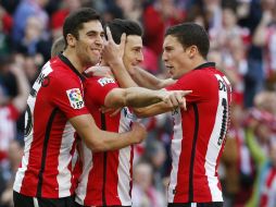 El Athletic aspira a jugar competencias europeas. EFE / L. Tejido