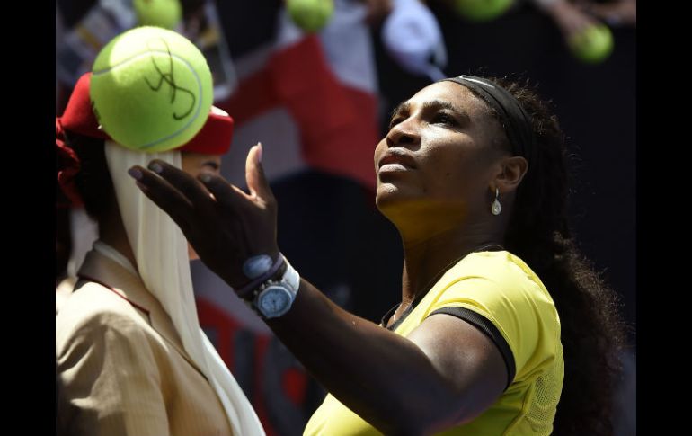 Williams se impuso por dos sets de 6-4 y 6-1. AP / A. Brownbill