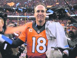 Saldría tablas. Si queda Campeón, Peyton Manning recuperará los millones que cedió. AFP / D. Bradford