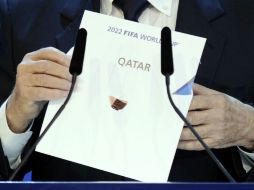 Qatar ganó la votación del comité ejecutivo de la FIFA en diciembre del 2010. AFP / ARCHIVO